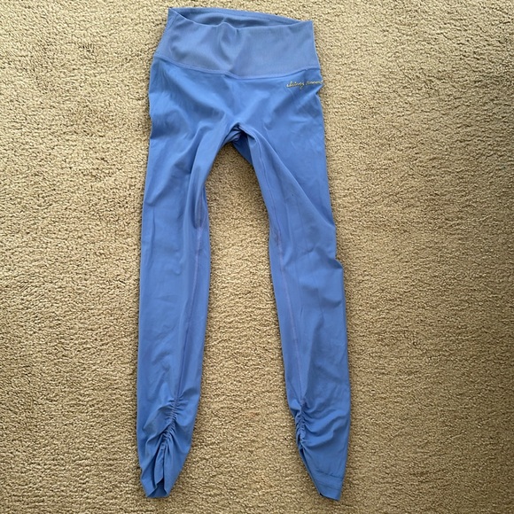 Gymshark x Whitney Simmons Whitney rib legging size small - blue - Picture 1 of 5